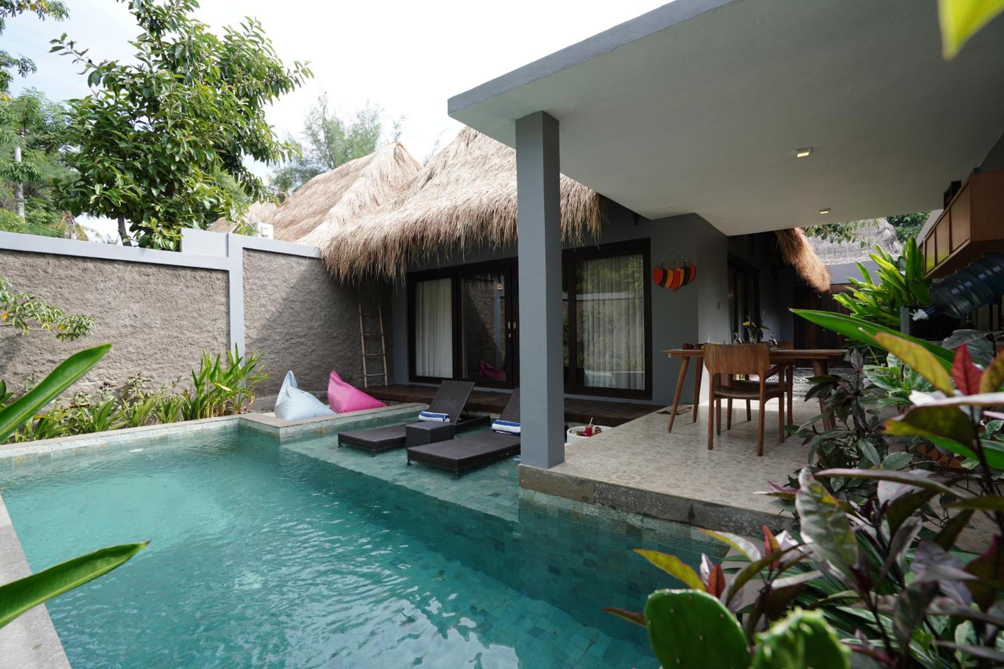 A Villa Gili Air Exterior foto